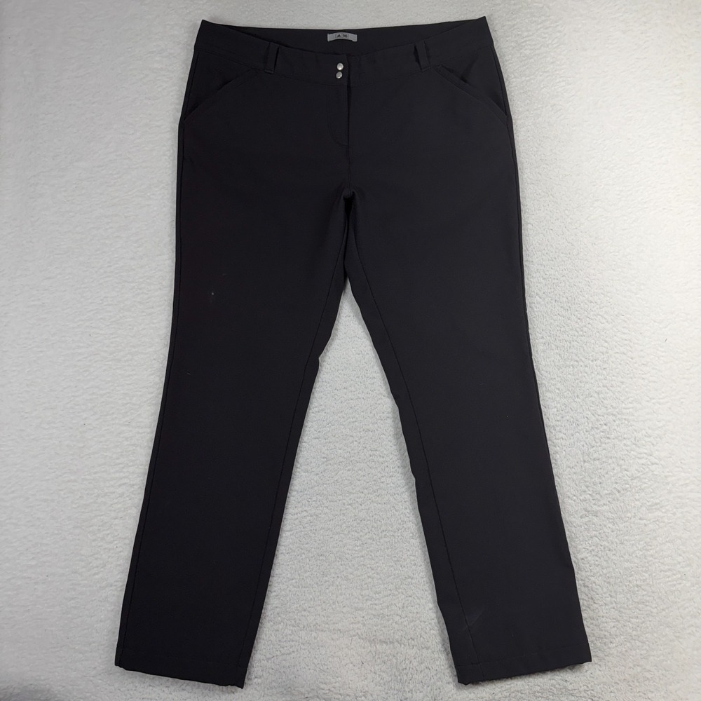 Adidas Lightweight Performance Chino Golf Pants Black Women's 14 (36x29) soft